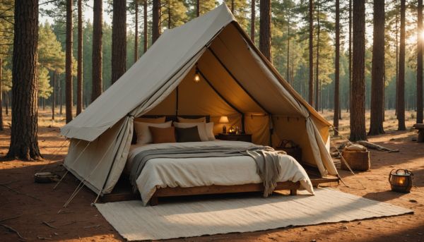Comment s installer confortablement dans une tentes lodge toilée