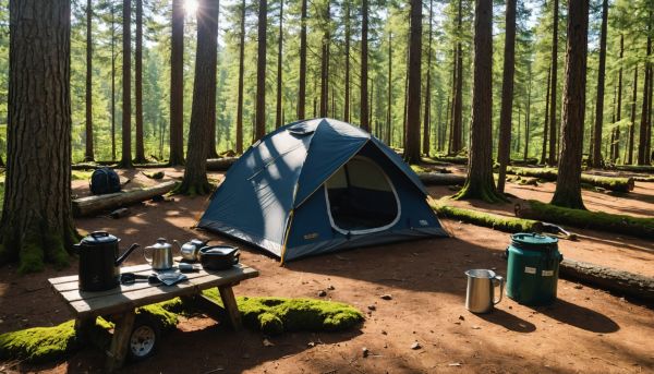 Dénicher un emplacement de camping ombragé à petit budget