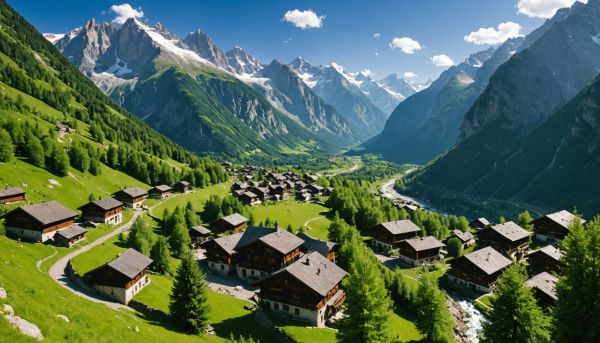 Explorer la vallée verdoyante de Chamonix sous un autre angle