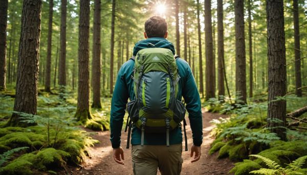 Les sacs à dos ergonomiques protègent le dos des marcheurs