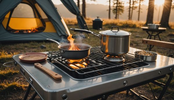 Organiser son réchaud de camping pour cuisiner en toute sécurité