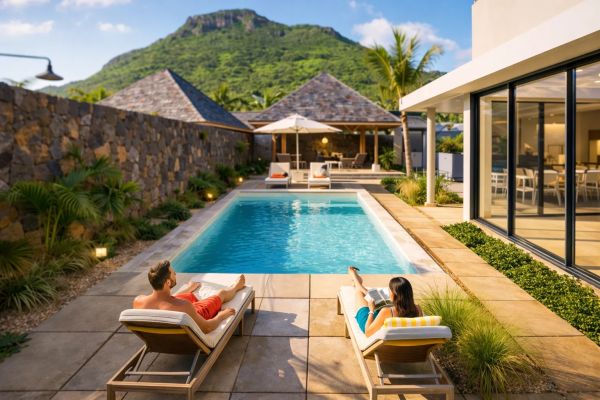 Les plus belles villas avec piscine en bord de mer à l’île maurice