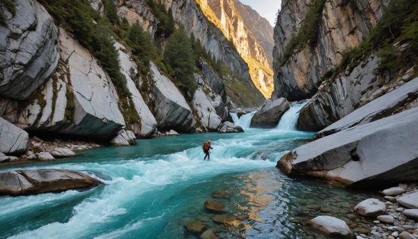 Pourquoi tester le canyoning dans les torrents alpins frais