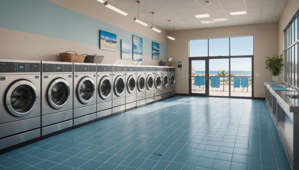 Pourquoi utiliser la laverie automatique sur place en vacances