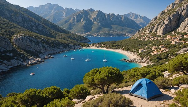 Top destinations en corse pour un camping nature inoubliable