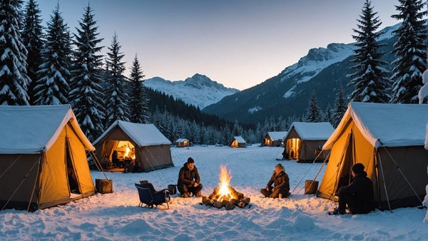 Camping hiver : Évadez-vous cet hiver au puy de dôme