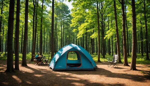 Top des destinations camping en nouvelle-aquitaine