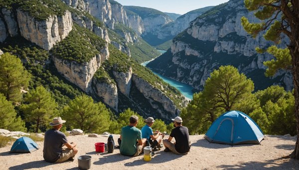 Top activités incontournables pour camper aux gorges du verdon